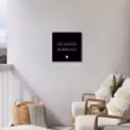 Grote avonturen beginnen klein - Spreuken - Quotes Tuinposter op houten frame 2 cm dik klein -sfeer1