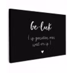 Geluk definitie - Quotes - Geluk is genieten van wat er is - Woordenboek - Tekst Tuinposter op houten frame 2 cm dik klein -3d