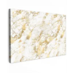 Marmer - Goud - Structuur Tuinposter op houten frame 2 cm dik klein 845 -3d