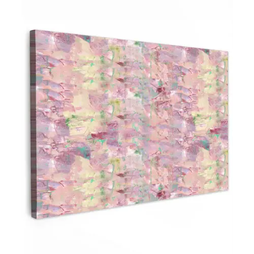Multi - Zacht - Verf Tuinposter op houten frame 2 cm dik klein 845 -3d
