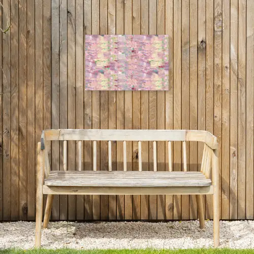 Multi - Zacht - Verf Tuinposter op houten frame 2 cm dik klein 845 -sfeer4