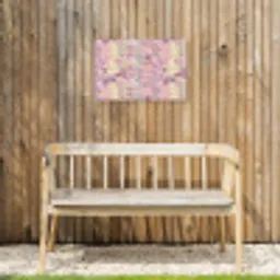 Multi - Zacht - Verf Tuinposter op houten frame 2 cm dik klein 845 -sfeer4