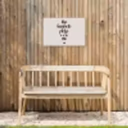 Mijn favoriete plekje is in de zon - Zomer - Tekst - Quotes Tuinposter op houten frame 2 cm dik klein -sfeer4