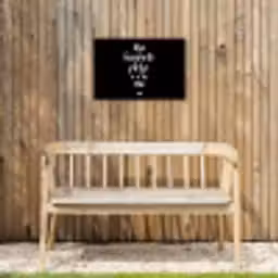Mijn favoriete plekje is in de zon - Zomer - Tekst - Quotes Tuinposter op houten frame 2 cm dik klein -sfeer4