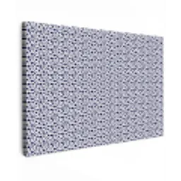 Oceaan - Bubbel - Blauw - Wit Tuinposter op houten frame 2 cm dik klein 845 -3d