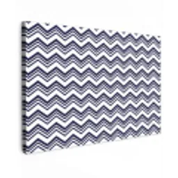 Oceaan - Golven - Blauw - Wit Tuinposter op houten frame 2 cm dik klein 845 -3d