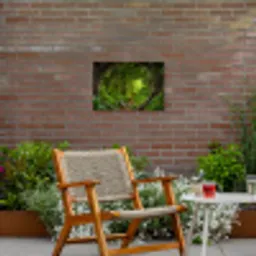 Pad door het Regenwoud Tuinposter op houten frame 2 cm dik klein -sfeer3