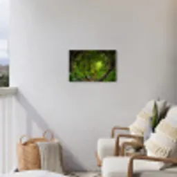 Pad door het Regenwoud Tuinposter op houten frame 2 cm dik klein -sfeer1