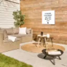 Spreuken - En dan denk ik aan Brabant - Quotes - Guus Meeuwis Tuinposter op houten frame 2 cm dik klein -sfeer2