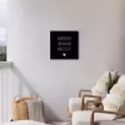 Spreuken - Adem kusjes in en blaas hartjes uit - Quotes Tuinposter op houten frame 2 cm dik klein -sfeer1