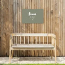 Spreuken - Knus plekje - Tekst - Zomer Tuinposter op houten frame 2 cm dik klein -sfeer4