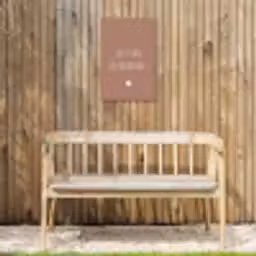 Spreuken - Last van lentekriebels - Quotes Tuinposter op houten frame 2 cm dik klein -sfeer4