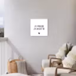 Spreuken - Zo moeder zo dochter - Quotes - Mama - Dochter Tuinposter op houten frame 2 cm dik klein -sfeer1