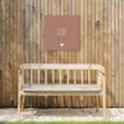 Spreuken - Lief - Quotes Tuinposter op houten frame 2 cm dik klein -sfeer4