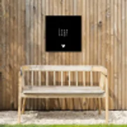 Spreuken - Lief - Quotes Tuinposter op houten frame 2 cm dik klein -sfeer4