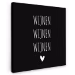 Spreuken - Quotes - Wijnen wijnen wijnen Tuinposter op houten frame 2 cm dik klein -3d