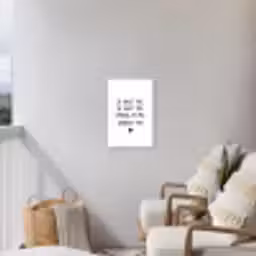 Spreuken - Quotes - Je kust je je sust me - Maaike Ouboter Tuinposter op houten frame 2 cm dik klein -sfeer1