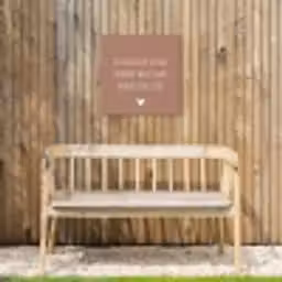 Quotes - En dan denk ik aan Brabant - Spreuken - Guus Meeuwis Tuinposter op houten frame 2 cm dik klein -sfeer4