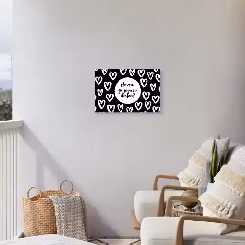Quotes - Hé zon, ga je mee stralen? - Tekst - Zon - Zomer Tuinposter op houten frame 2 cm dik klein -sfeer1