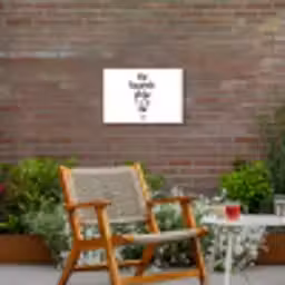 Quotes - Mijn favoriete plekje in in de zon - Zomer - Zon - Tekst Tuinposter op houten frame 2 cm dik klein -sfeer3