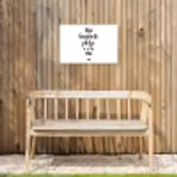 Quotes - Mijn favoriete plekje in in de zon - Zomer - Zon - Tekst Tuinposter op houten frame 2 cm dik klein -sfeer4