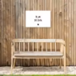 Quotes - Pluk de dag - Tekst - Zwart wit - Hartje Tuinposter op houten frame 2 cm dik klein -sfeer4