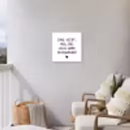 Quotes - Zing vecht huil bid lach werk en bewonder - Spreuken - Ramses Shaffy Tuinposter op houten frame 2 cm dik klein -sfeer1