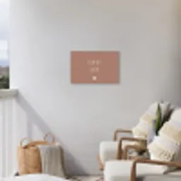 Pluk het geluk - Spreuken - Quotes Tuinposter op houten frame 2 cm dik klein -sfeer1