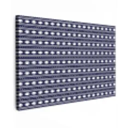 Schelp - Nautisch - Blauw - Wit Tuinposter op houten frame 2 cm dik klein 845 -3d