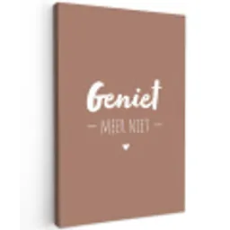 geniet-roze-2-3 Tuinposter op houten frame 2 cm dik klein -3d