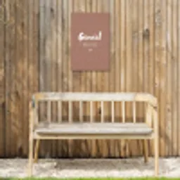 geniet-roze-2-3 Tuinposter op houten frame 2 cm dik klein -sfeer4
