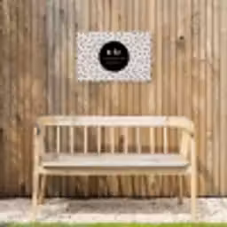 Tekst - Geluk definitie - Quotes - Geluk (is genieten van wat er is) - Woordenboek Tuinposter op houten frame 2 cm dik klein -sfeer4