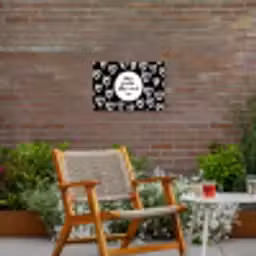 Tekst - Mijn favoriete plekje is in de zon - Quotes - Zomer - Zon Tuinposter op houten frame 2 cm dik klein -sfeer3