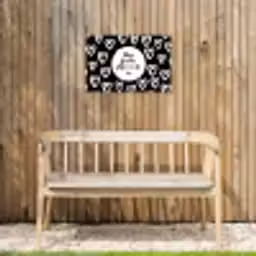 Tekst - Mijn favoriete plekje is in de zon - Quotes - Zomer - Zon Tuinposter op houten frame 2 cm dik klein -sfeer4