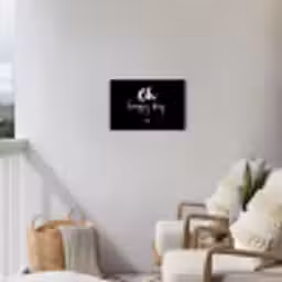 Tekst - Oh happy day - Zomer - Quotes Tuinposter op houten frame 2 cm dik klein -sfeer1
