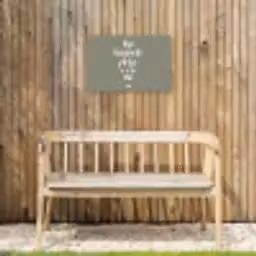 Tekst - Zon - Mijn favoriete plekje is in de zon - Spreuken - Zomer Tuinposter op houten frame 2 cm dik klein -sfeer4