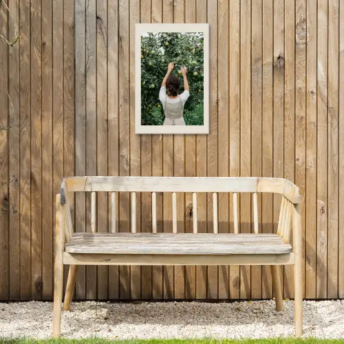 Boom - Appels - Plukken - Natuur Tuinposter op houten frame 2 cm dik klein -sfeer4