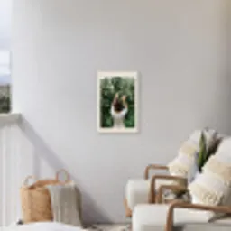 Boom - Appels - Plukken - Natuur Tuinposter op houten frame 2 cm dik klein -sfeer1