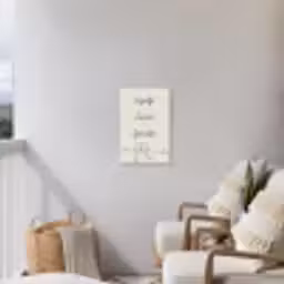 Wijn en Zonnen Tuinposter op houten frame 2 cm dik klein -sfeer1