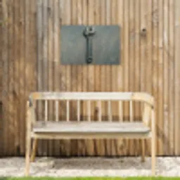 Moersleutel - Gereedschap - Verf Tuinposter op houten frame 2 cm dik klein -sfeer4