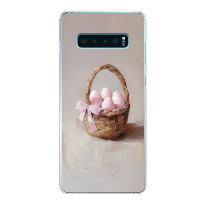 Mand - Eieren - Roze Telefoonhoesje Samsung Galaxy S10 Lite klein -3d