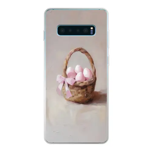 Mand - Eieren - Roze Telefoonhoesje Samsung Galaxy S10 Lite klein -3d