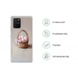 Mand - Eieren - Roze Telefoonhoesje Samsung Galaxy S10 Lite klein -specsS10Lite
