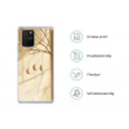 Beige - Paastak - Eieren Telefoonhoesje Samsung Galaxy S10 Lite klein -specsS10Lite