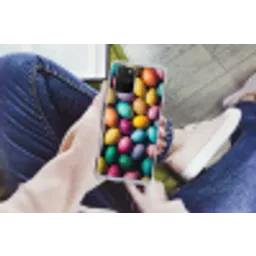 Kleurrijk - Paaseitjes - Spetters Telefoonhoesje Samsung Galaxy S10 Lite klein -handS10Lite