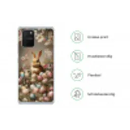 Paashaas - Lente - Paaseieren Telefoonhoesje Samsung Galaxy S10 Lite klein -specsS10Lite