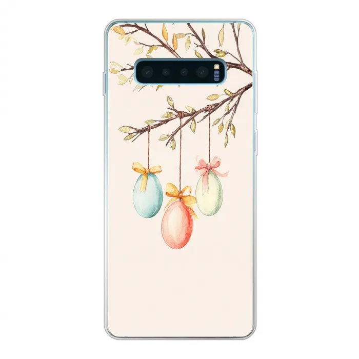 Paastak - Strikje - Eieren Telefoonhoesje Samsung Galaxy S10 Lite klein -3d