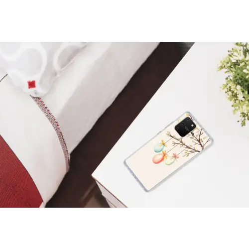 Paastak - Strikje - Eieren Telefoonhoesje Samsung Galaxy S10 Lite klein -kamerS10Lite