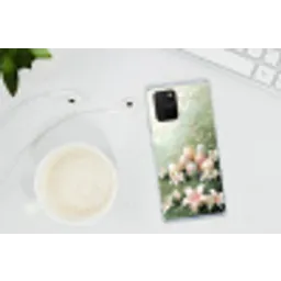 Paaseieren - Pasteltinten - Bloemen Telefoonhoesje Samsung Galaxy S10 Lite klein -oordopS10Lite