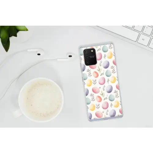 Eieren - Kleurrijk - Patroon Telefoonhoesje Samsung Galaxy S10 Lite klein -oordopS10Lite